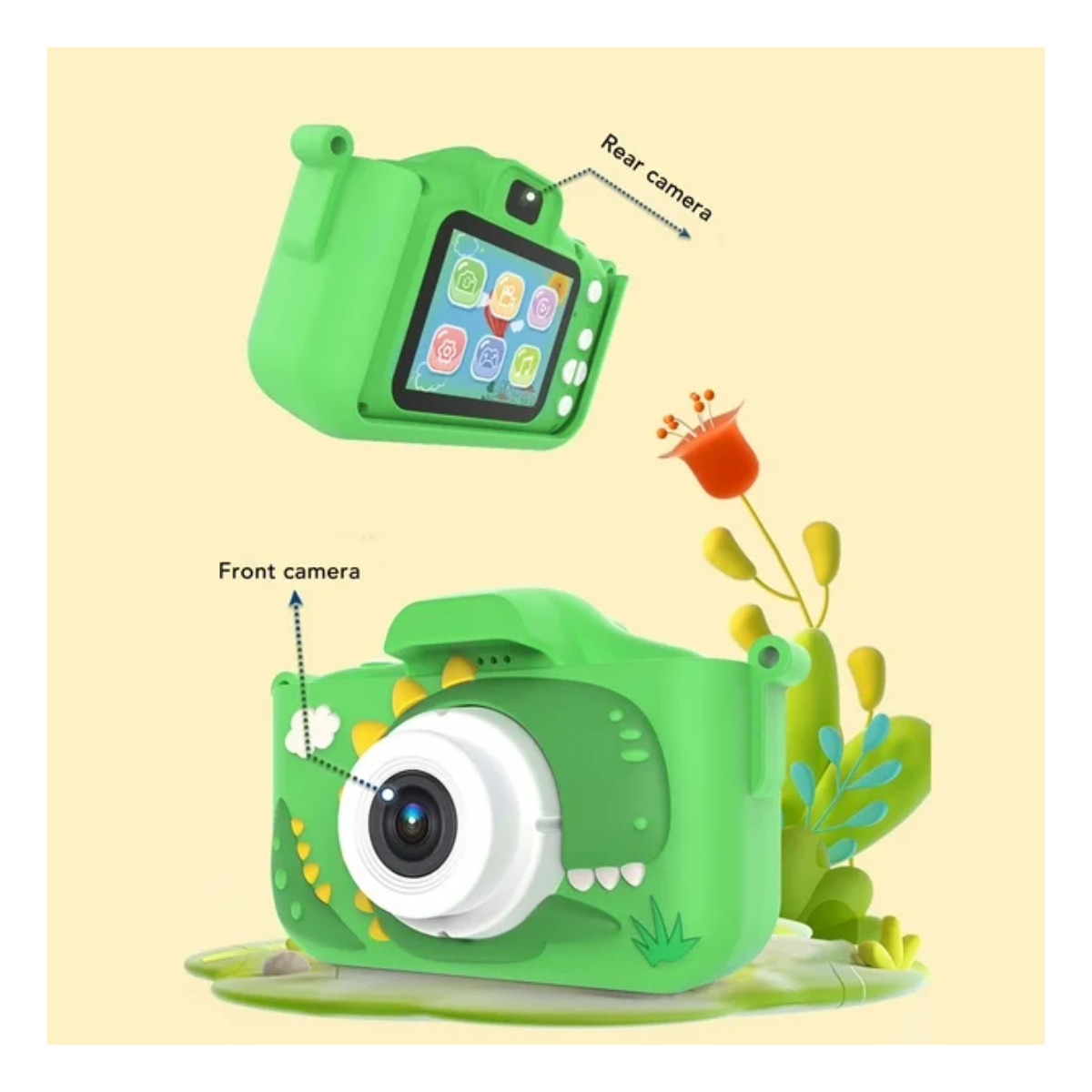 Vista 5 de Camara Infantil Digital - MODELO: ZORRO, COLOR: ROSADO